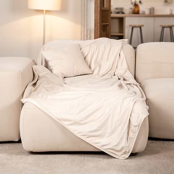 Фото - Плед двоспальний Sonex Aspen 220х240 бежеве (SO102547)