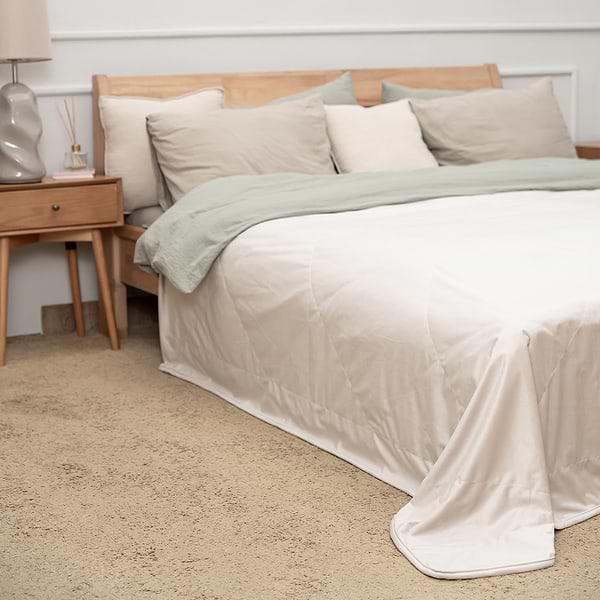 Фото - Плед двоспальний Sonex Aspen 220х240 бежеве (SO102547)