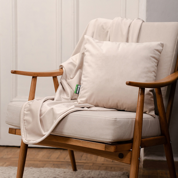 Фото - Плед двоспальний Sonex Aspen 220х240 бежеве (SO102547)