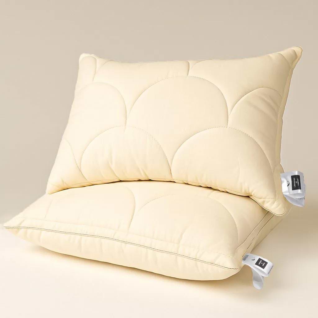 Подушка стандартна MirSon №522 Marzello Collection Silk Kapok м'яка 50x70 см (2200012229750)