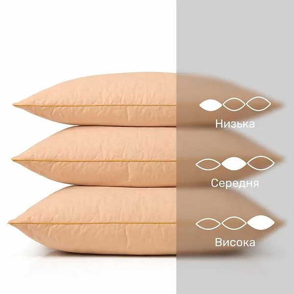 Фото - Подушка стандартна MirSon 1162 Carmela EcoSilk 50х70 см (2200001515444)