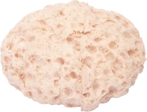 Детская мочалка Suavinex с ароматом молока розовая +0 мес (401553-2)