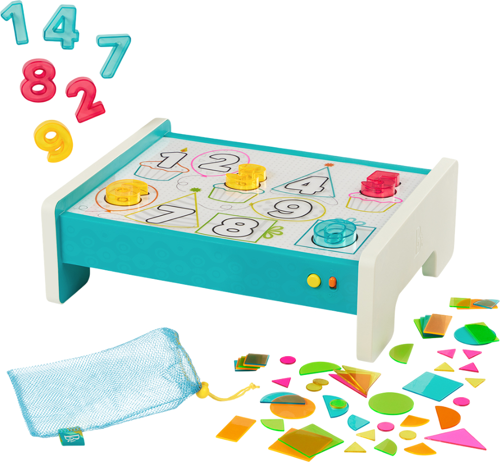 Интерактивный центр Battat Обучающий набор со световым центром Look & Shine – СВЕТ ОТКРЫТИЙ (BX2604Z)