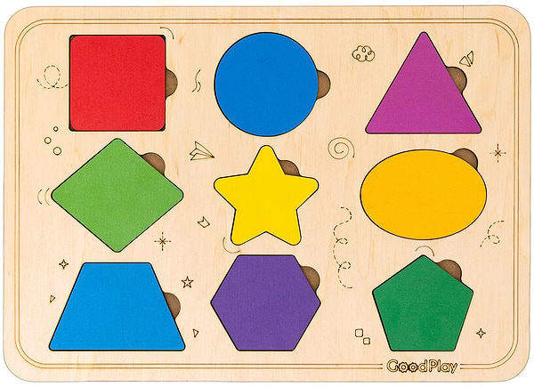 Фото - Сортер GoodPlay Фигурный мир (PS-4-001)