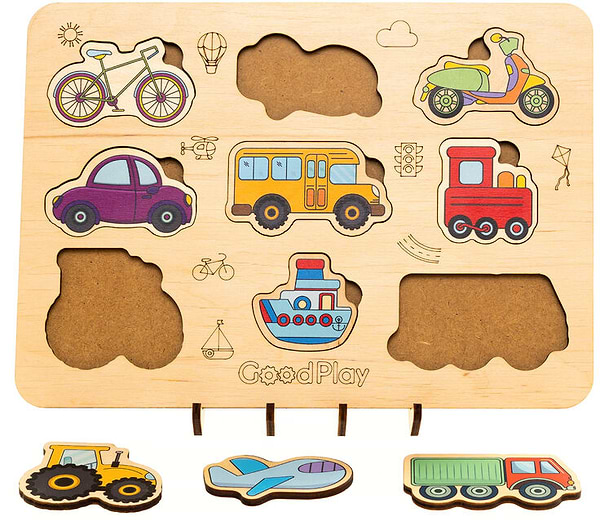 Фото - Сортер GoodPlay Транспорт (PS-4-011)