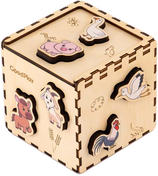 Фото - Сортер GoodPlay Фермерский мир (CUB-4-006)