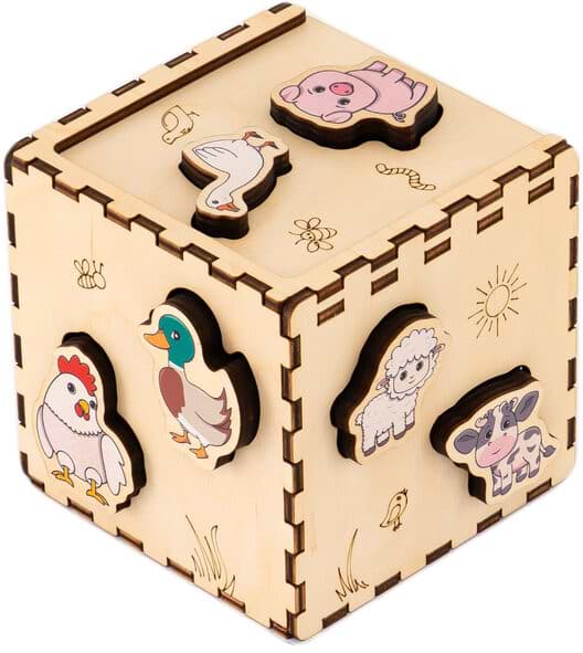 Фото - Сортер GoodPlay Фермерский мир (CUB-4-006)