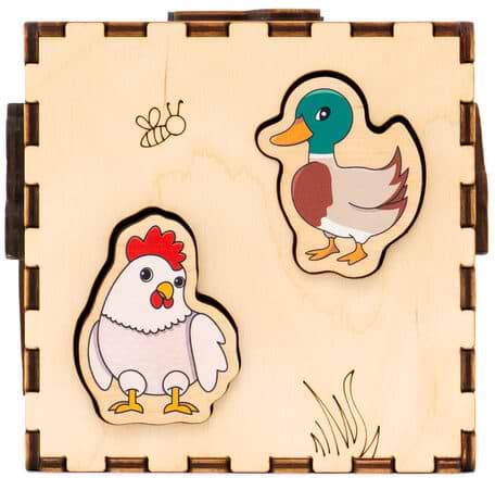 Фото - Сортер GoodPlay Фермерский мир (CUB-4-006)