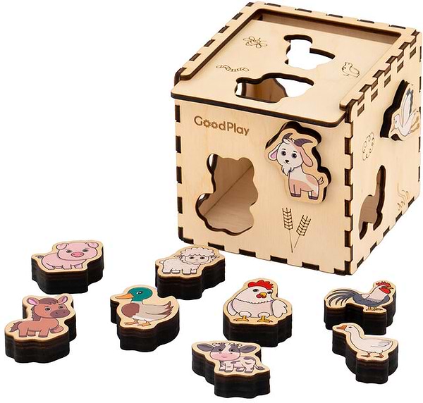 Фото - Сортер GoodPlay Фермерский мир (CUB-4-006)