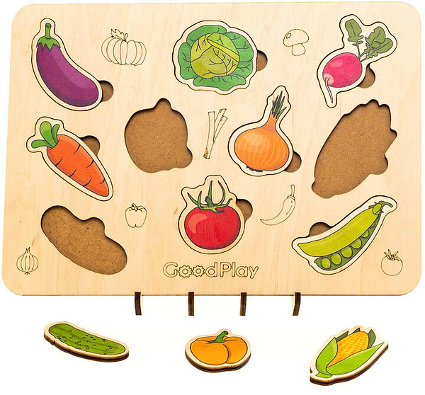 Фото - Сортер GoodPlay Овощной мир (PS-4-014)