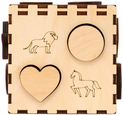 Фото - Сортер GoodPlay Деревянный (CUB-4-003)