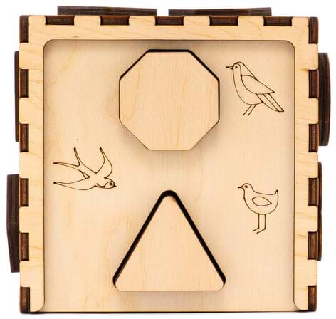 Фото - Сортер GoodPlay Деревянный (CUB-4-003)