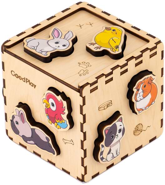 Сортер GoodPlay Домашние животные (CUB-4-009) - Фото 1