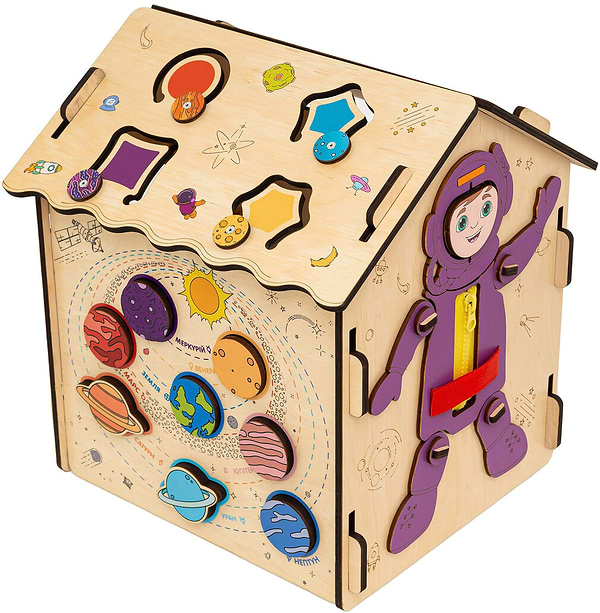 Фото - Бизиборд-домик GoodPlay "Космос" (BB-002)