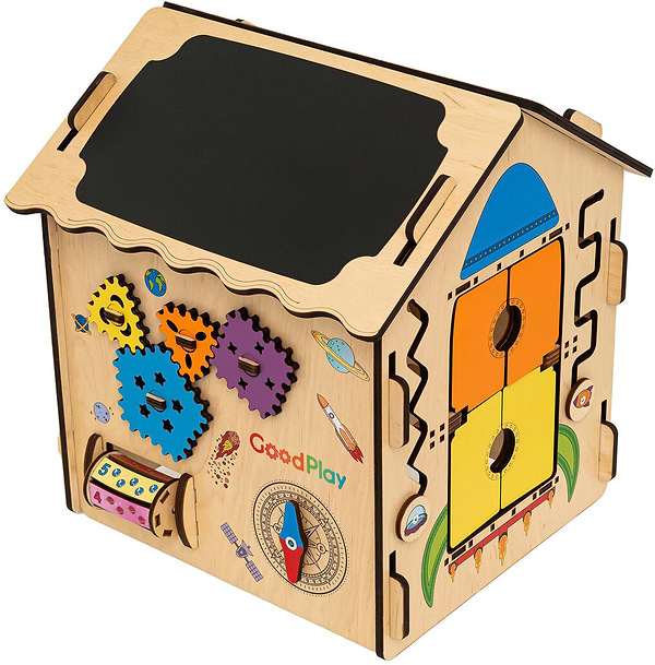 Фото - Бизиборд-домик GoodPlay "Космос" (BB-002)