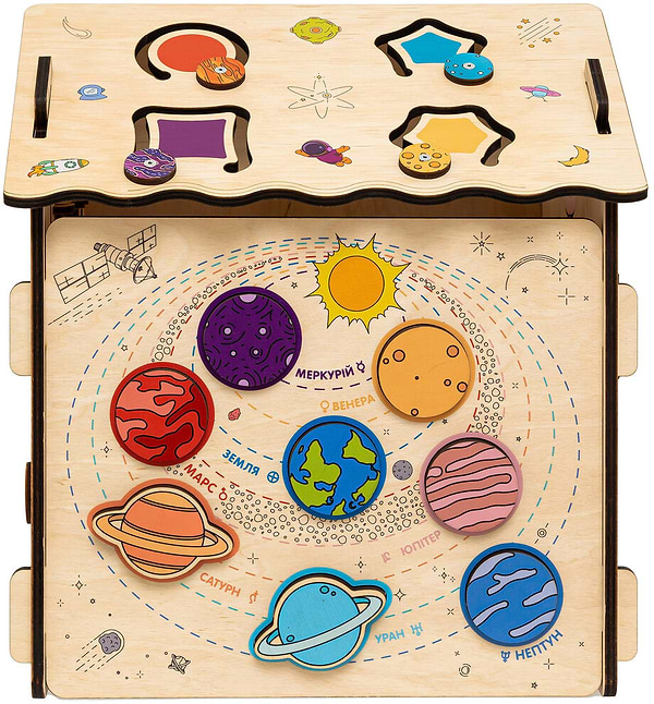 Фото - Бизиборд-домик GoodPlay "Космос" (BB-002)