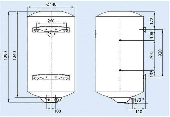 Фото - Водонагрівач Leov LCV Comby 150 l