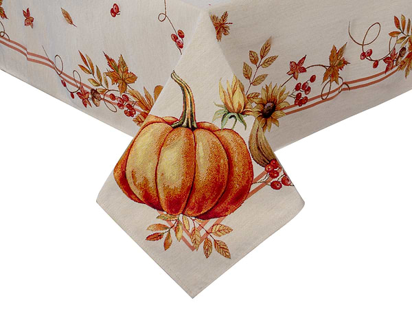 Фото - Скатерть прямоугольная Lefard Тыква 140x260 см (716-219)