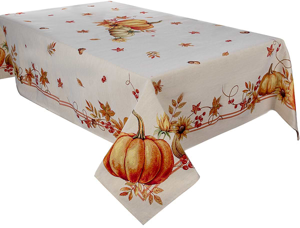 Фото - Скатерть прямоугольная Lefard Тыква 140x260 см (716-219)