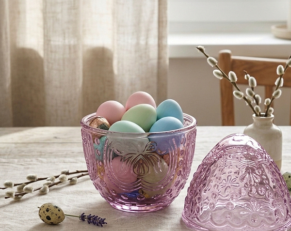 Фото - Емкость для хранения LeGlass Яйцо 10х10х15.5 см 300 мл (355-301)