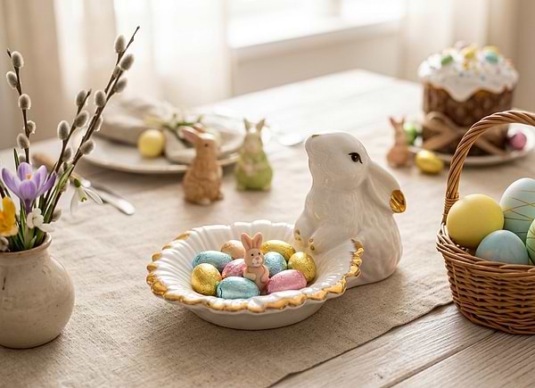 Фото - Блюдо Lefard Кролик із соняшником 12.5 см (149-475)