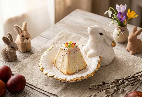 Фото - Блюдо Lefard Кролик із соняшником 12.5 см (149-475)