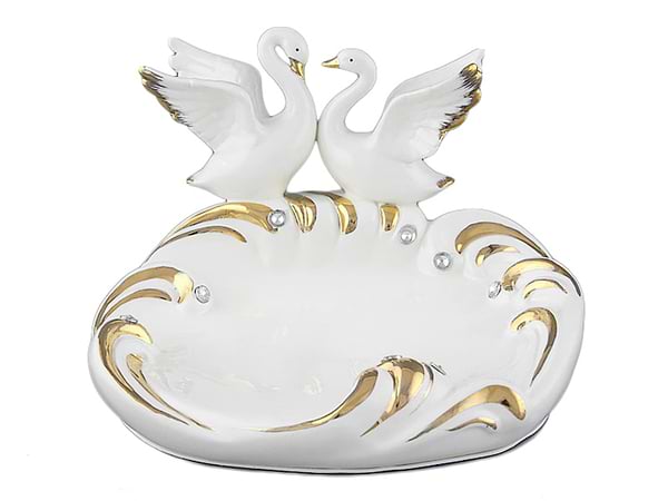 Фото - Блюдо Lefard Лебеди 20 см (276-148)