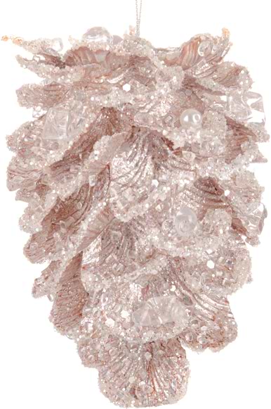 Ялинкова іграшка Lefard Шишка 14 см (66-006)