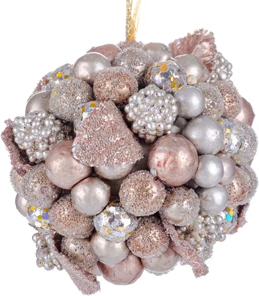 Ялинкова іграшка Lefard Куля 10 см (66-043)