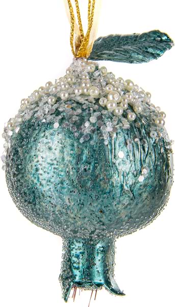 Ялинкова іграшка Lefard Гранат 10х8 см (66-164)