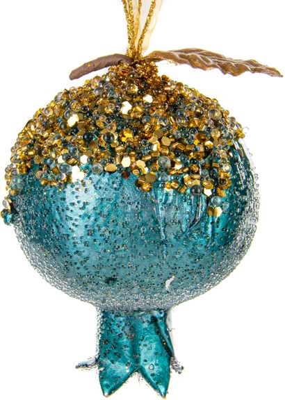 Ялинкова іграшка Lefard Гранат 10х8 см (66-175)