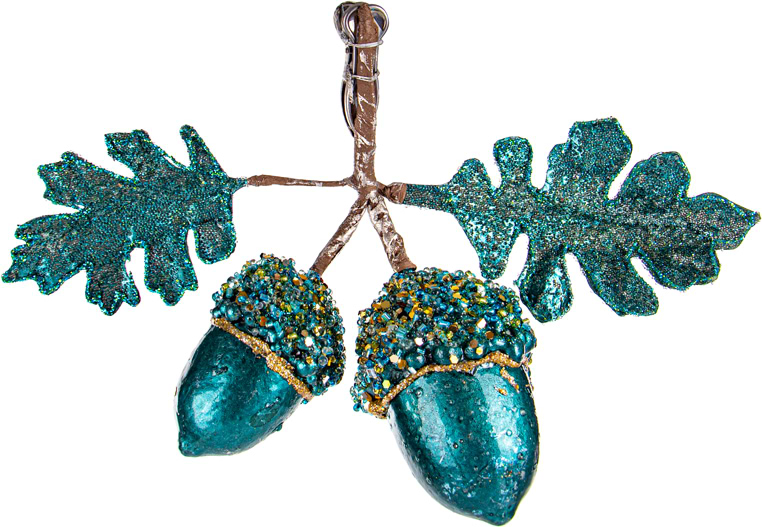 Ялинкова іграшка Lefard Жолудь 19х13 см (66-178)