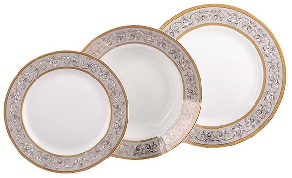 Фото - Набор тарелок Lefard Бархат 18 пр. (440-041-2)