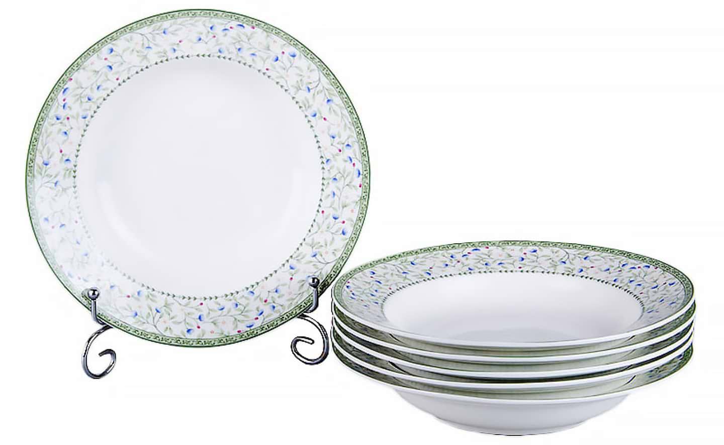 Набір тарілок Lefard Емілі 6 шт. 22 см (924-007)