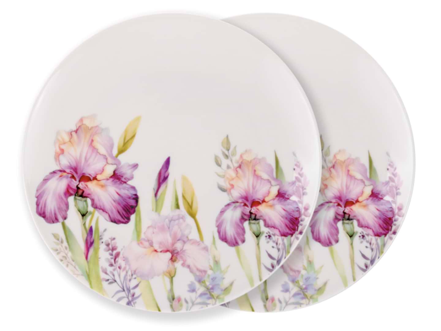 Набір тарілок Lefard Іриси 20.5 см 2 шт. (924-789)