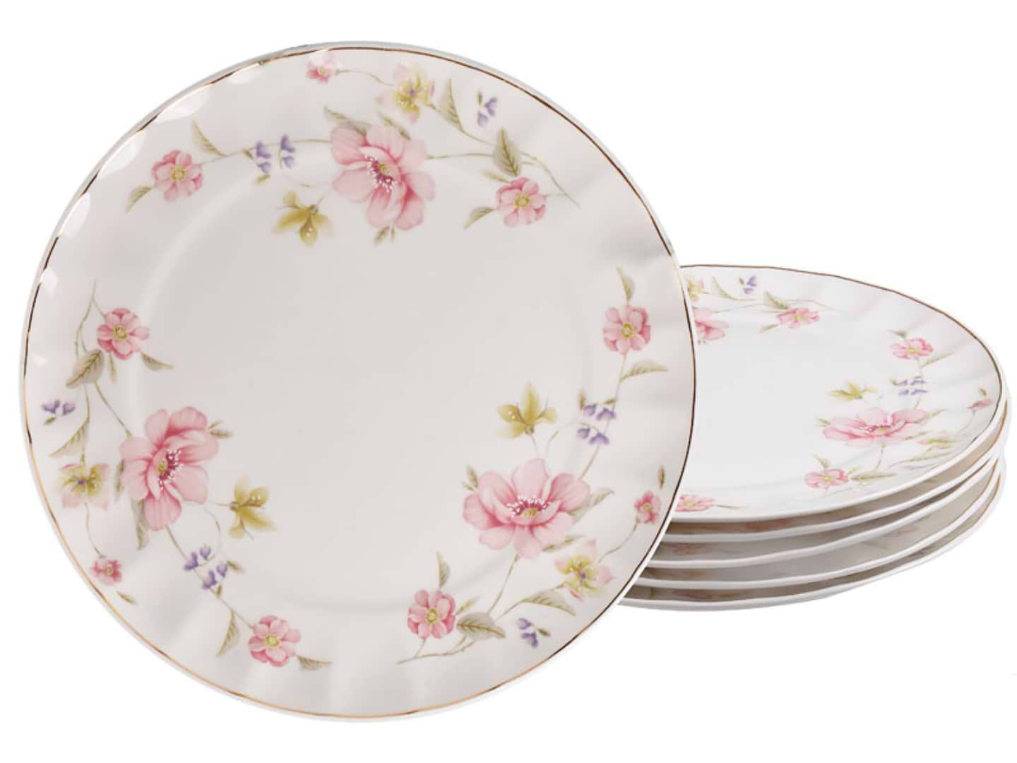 Набор тарелок Lefard Лаура 6 шт. 26 см (943-121)