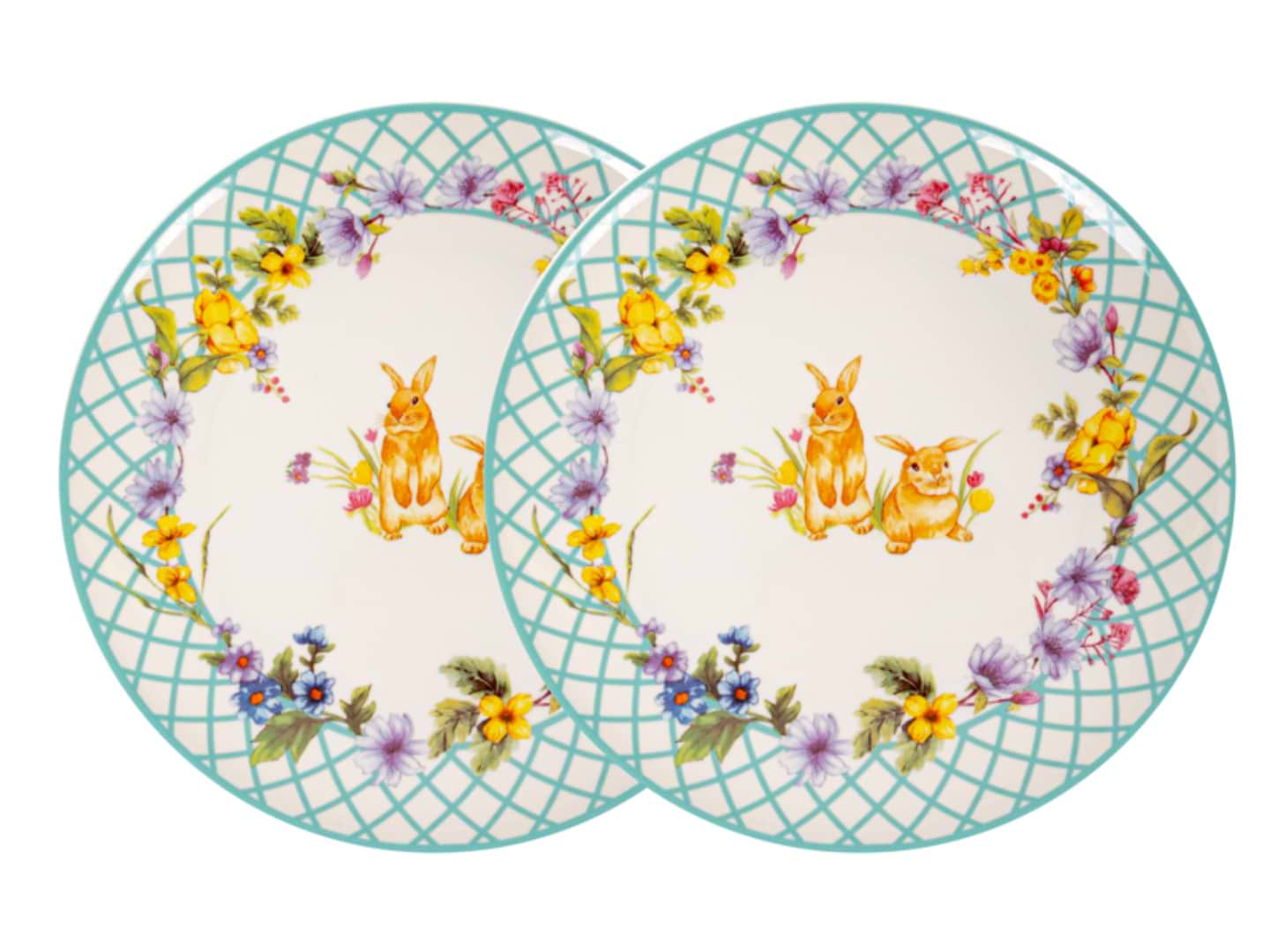 Набір тарілок Lefard Funny bunny 21 см 2 шт. (985-180)