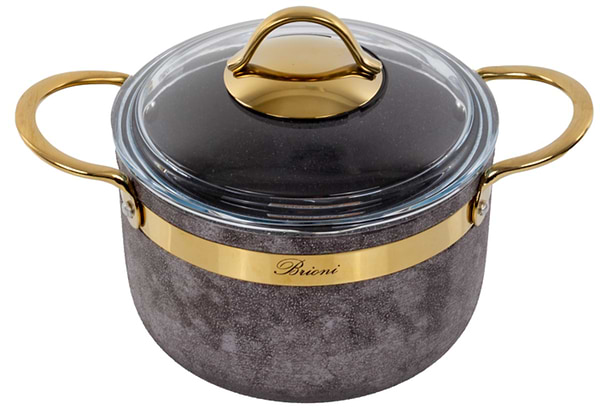 Фото - Каструля Brioni Royal Stone Sandstone gold 2,5 л (764-038)