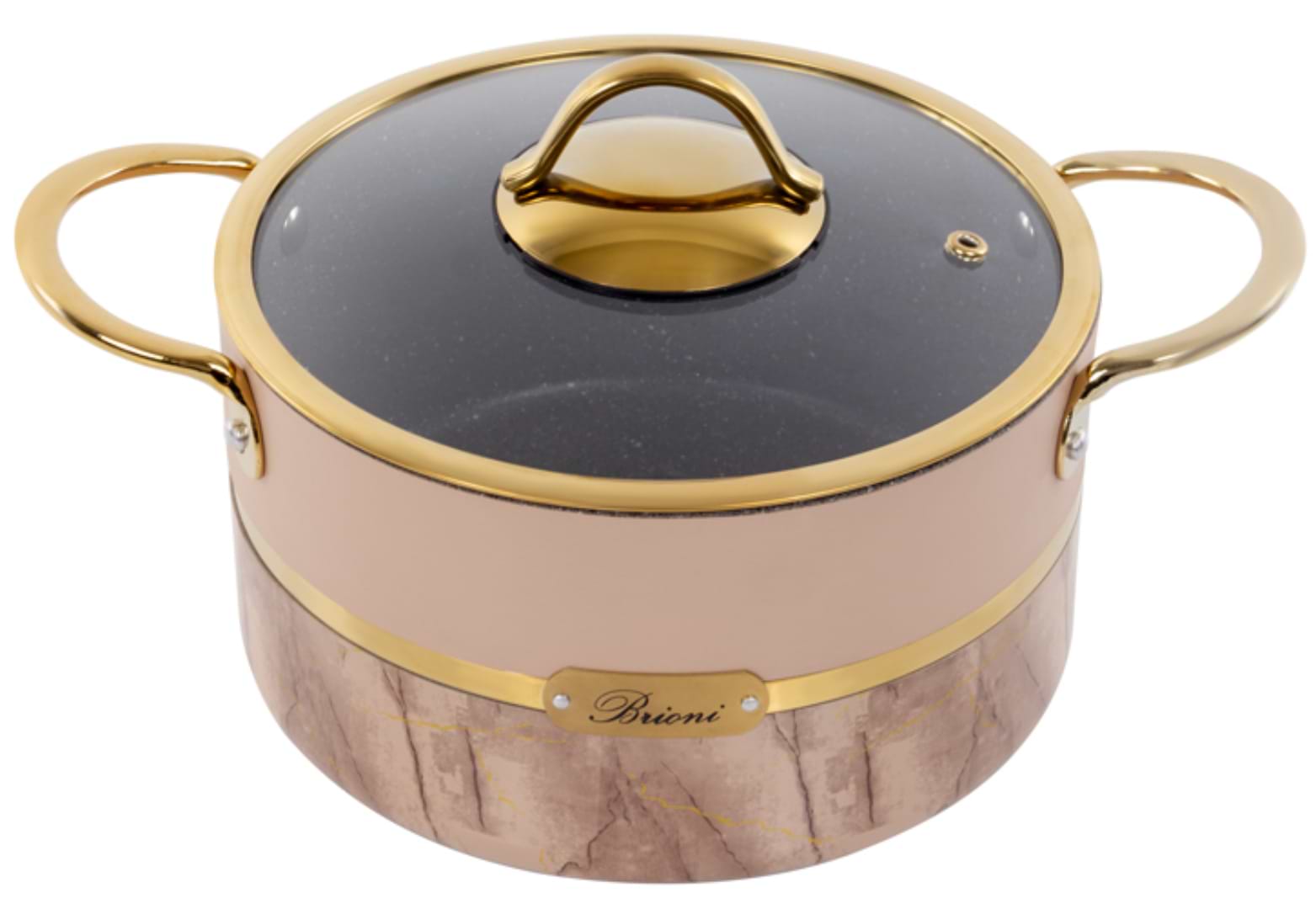 Каструля Brioni Selection Plus Biege 2,7 л (764-053) - Фото 1