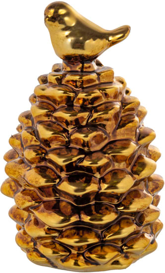 Фото - Декор New Year Lefard Шишка 15х9х9 см (947-059) Фото - Декор New Year Lefard Шишка 15х9х9 см (947-059)