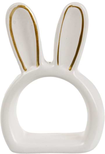 Фото - Набор колец для салфеток Lefard Ушки золото 8.8х5.5х4.5 см 2 шт. (947-035)