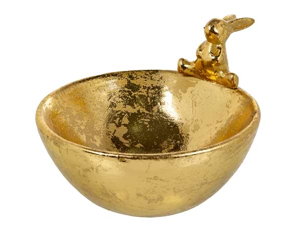 Фото - Блюдо Lefard Золотий кролик 15х13х9.6 см (947-043)