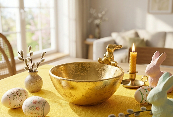 Фото - Блюдо Lefard Золотий кролик 15х13х9.6 см (947-043)