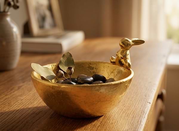 Фото - Блюдо Lefard Золотий кролик 15х13х9.6 см (947-043)