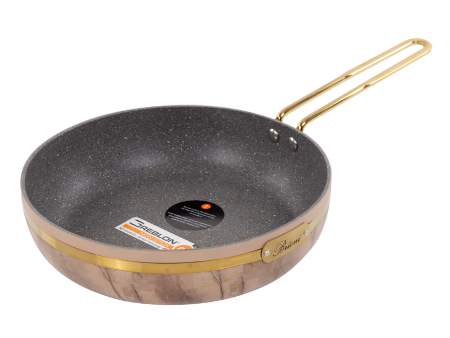 Сковорода універсальна Brioni Selection Plus Biege 24x6 см (764-055) - Фото 1