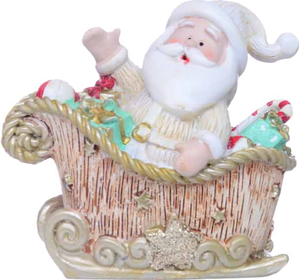 Декор New Year Lefard Санта 9 см 12 шт. (191-007)