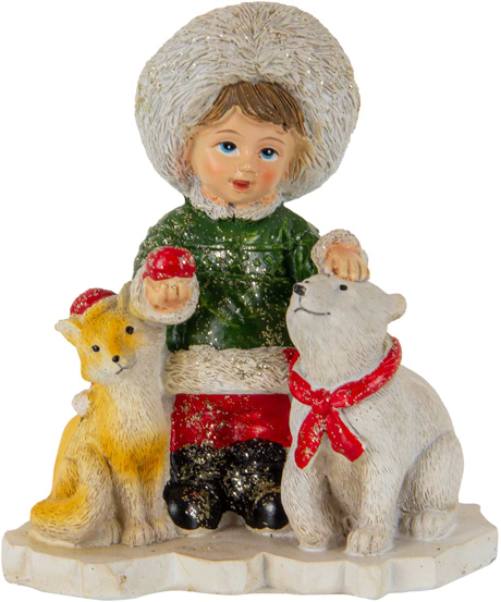 Декор New Year Lefard Північний полюс 10х11 см (192-294)