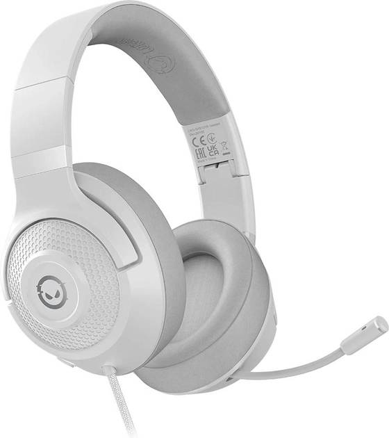 Фото - Гарнітура дротова ігрова Lorgar Noah 101 Gaming 3.5mm White (LRG-GHS101W)