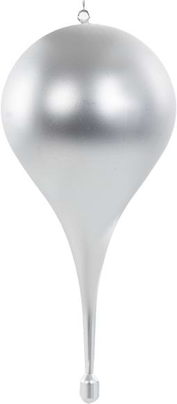 Ялинкова іграшка New Year Lefard 30 см срібло (822-068)