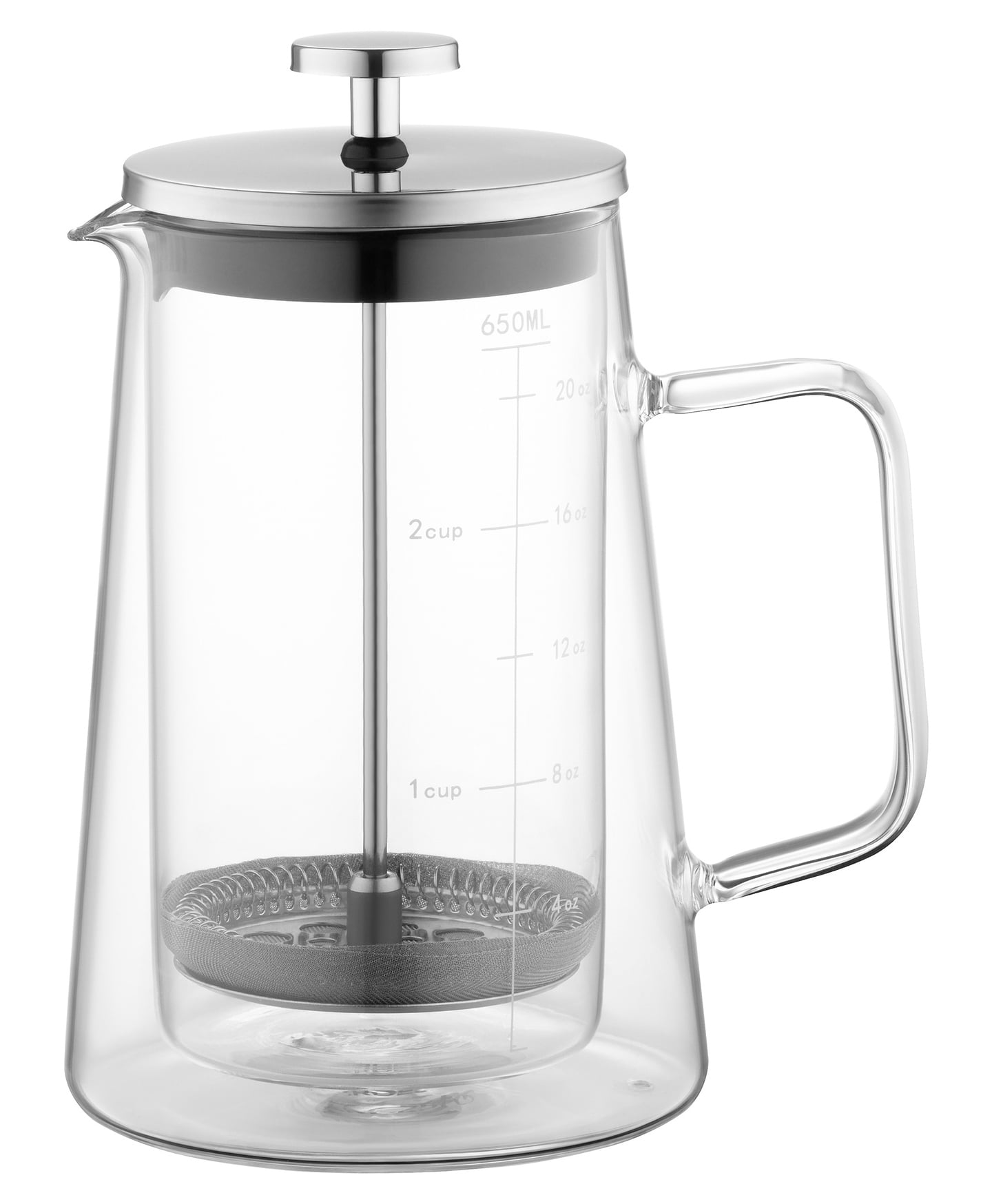 Френч-прес Ardesto Black Mars 650 мл (AR1906DWB)